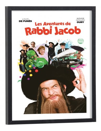 Affiche Film Les Aventures de Rabbi Jacob