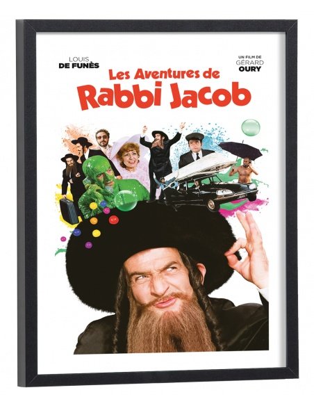 Affiche Film Les Aventures de Rabbi Jacob