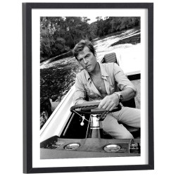 Affiche Roger Moore, James Bond Vivre et laisser mourir