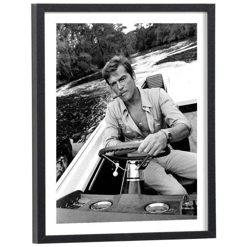 Affiche Roger Moore, James Bond Vivre et laisser mourir