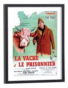Affiche Film La vache et le prisonnier