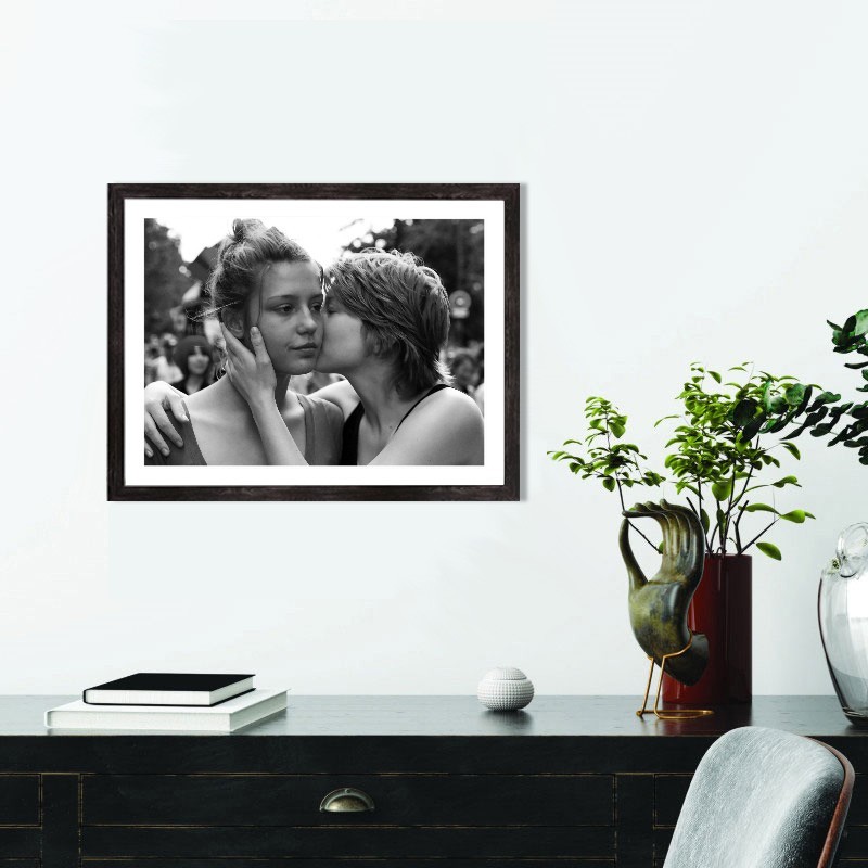 Affiche film La vie d'Adèle noir et blanc