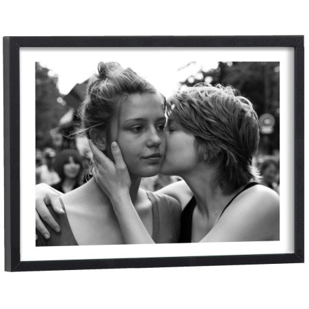 Affiche du film La vie d'Adèle en noir et blanc