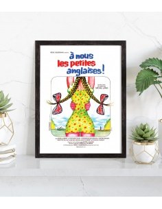 Affiche Film A nous les petites anglaises 2