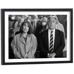 Affiche Qu'est ce qu'on a fait au bon dieu cinéma français noir et blanc