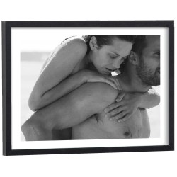 Affiche cinéma film De rouille et d'os noir et blanc
