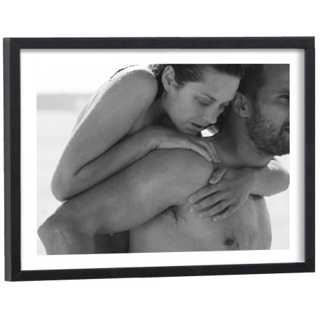 Affiche cinéma film De rouille et d'os noir et blanc