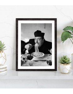 Affiche Fernandel Spaghetti Le retour de Don Camillo 2