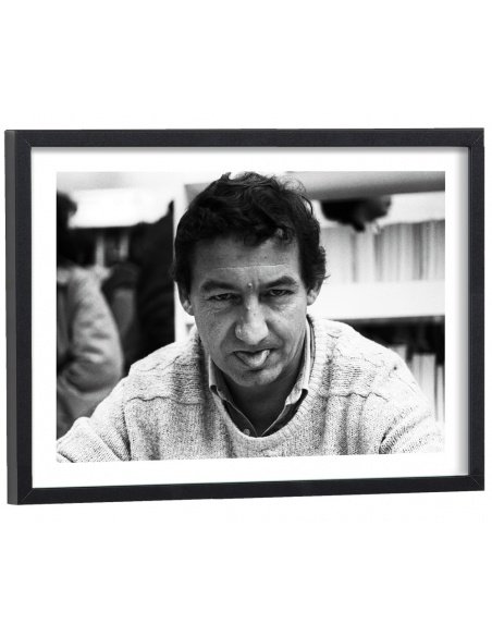 Affiche Pierre Desproges noir et blanc