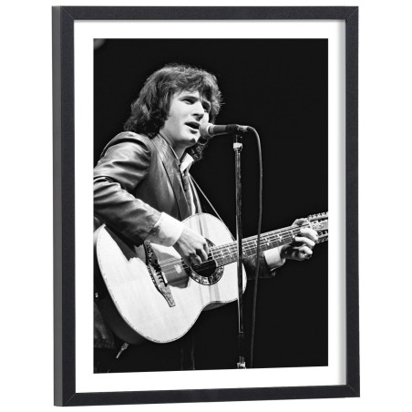 Affiche Daniel Balavoine noir et blanc
