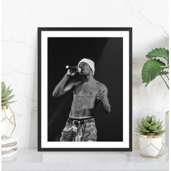 Affiche MC Solaar - Poster musique vintage