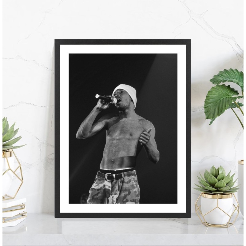 Affiche MC Solaar - Poster musique vintage