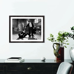 Affiche film Reservoir Dogs noir et blanc