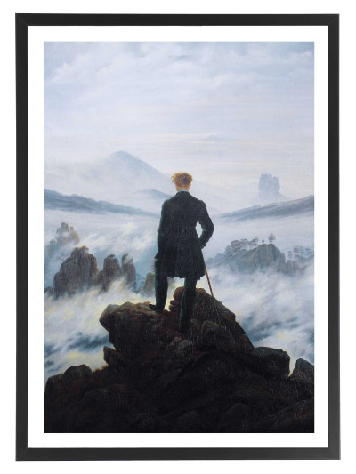 Tableau Friedrich Le Voyageur