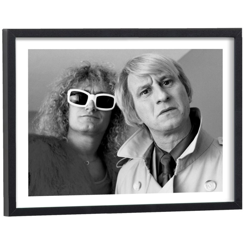 Affiche film Podium noir et blanc