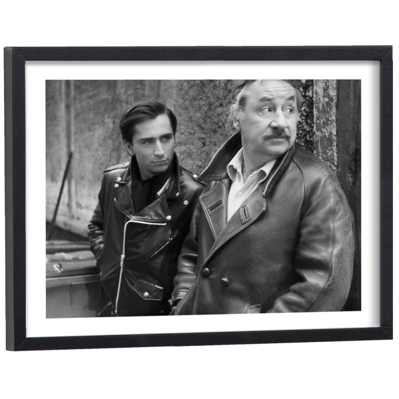 Affiche film Les ripoux, cinéma noir et blanc