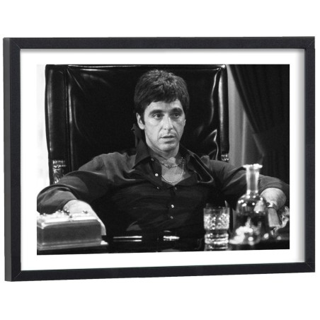 affiche scarface noir et blanc