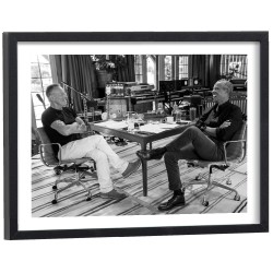 Affiche Bruce Springsteen & Barack Obama en studio
