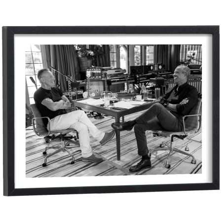 Affiche Bruce Springsteen & Barack Obama en studio