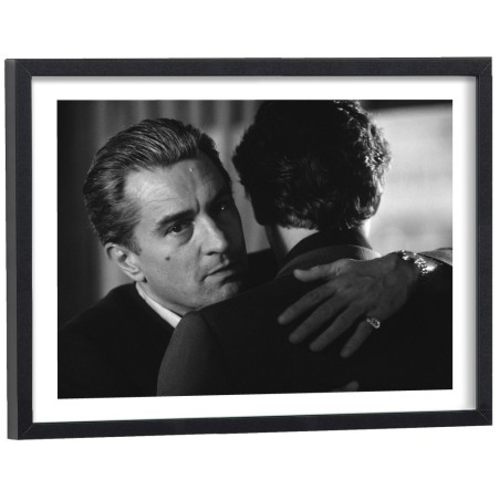 Affiche d'une scène du film Les affranchis en noir et blanc