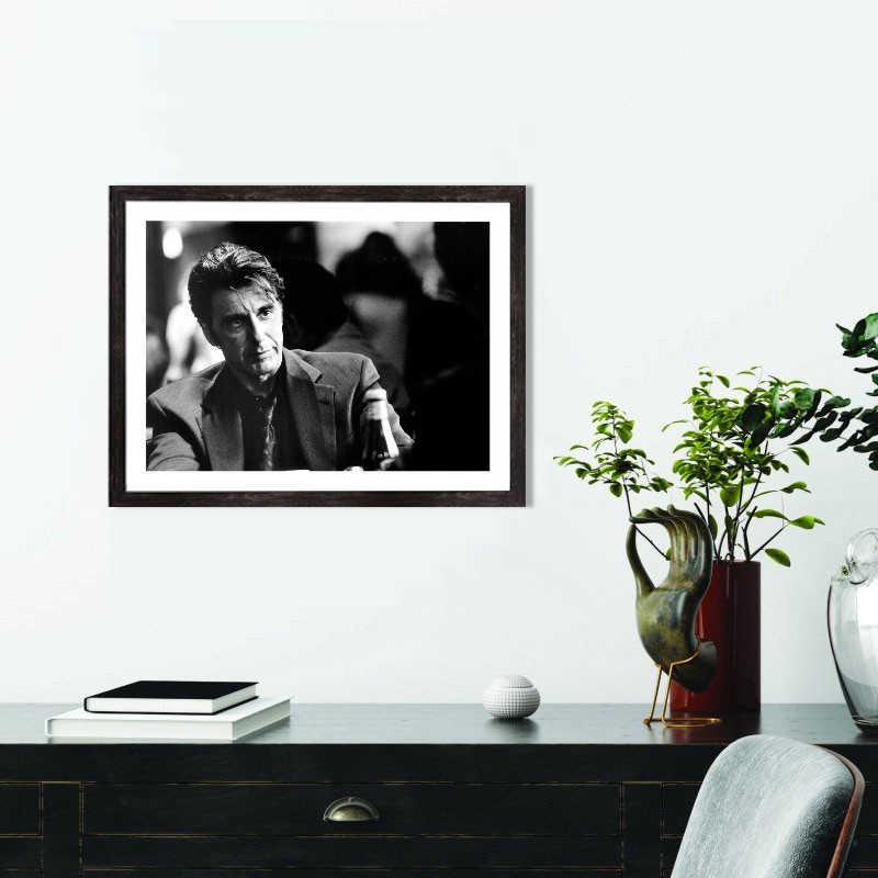 Affiche culte Al Pacino dans le film Heat