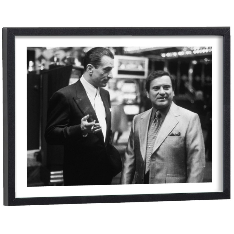 Affiche de Robert De Niro et Joe Pesci dans le film Casino