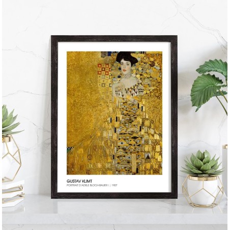 Reproduction Gustav Klimt - Portrait d'Adele Bloch-Bauer