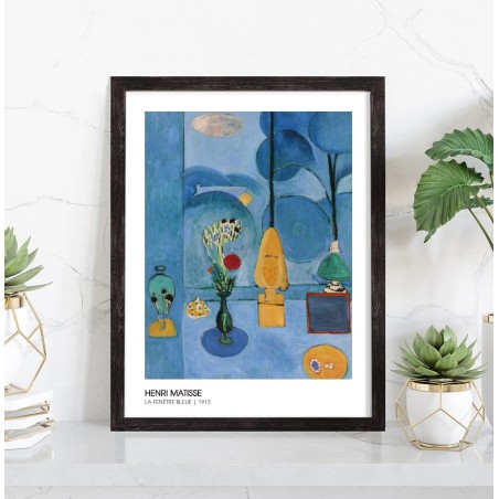 Reproduction tableau Henri Matisse - La fenêtre bleue