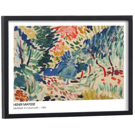 Reproduction tableau Henri Matisse - Paysage à Collioure