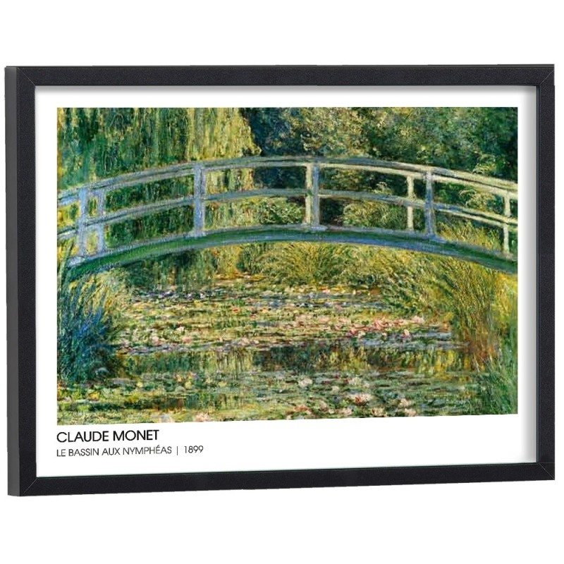 Reproduction Claude Monet - Le bassin aux Nymphéas