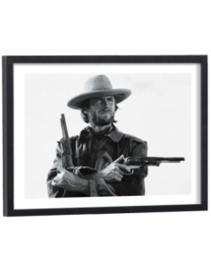 Tableau Clint Eastwood cinema vintage