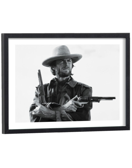 Tableau Clint Eastwood cinema vintage