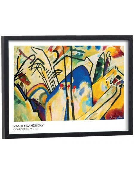 Tableau Reproduction Kandinsky - Composition 4