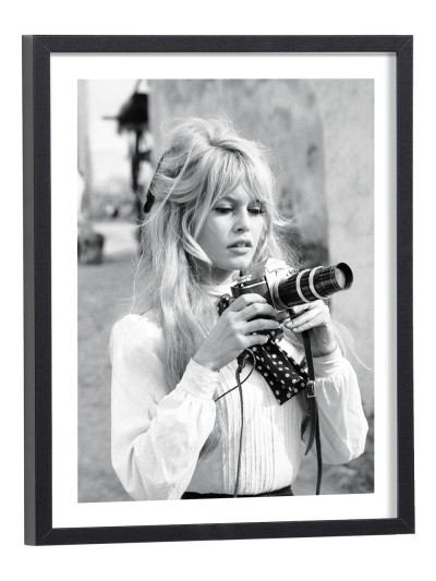 Affiche Brigitte Bardot noir et blanc