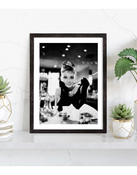  Affiche Audrey Hepburn vintage
