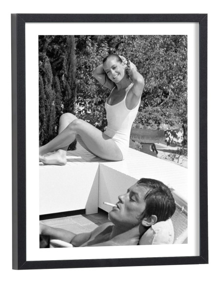 Affiche La piscine Romy Schneider & Alain Delon