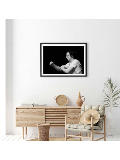  Affiche Coluche Bras d'honneur