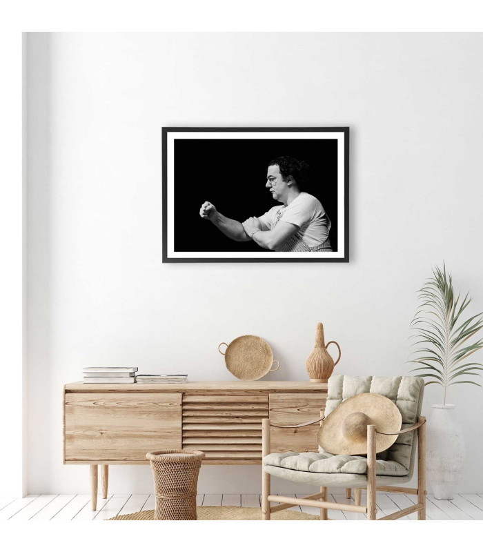  Affiche Coluche Bras d'honneur