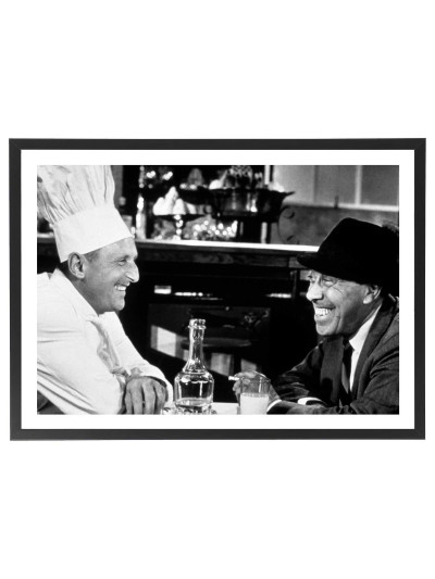 Affiche film "La cuisine au beurre" - Bourvil et Fernandel 2