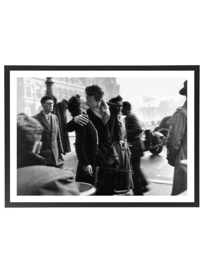 Affiche Doisneau Baiser de l'hôtel de ville
