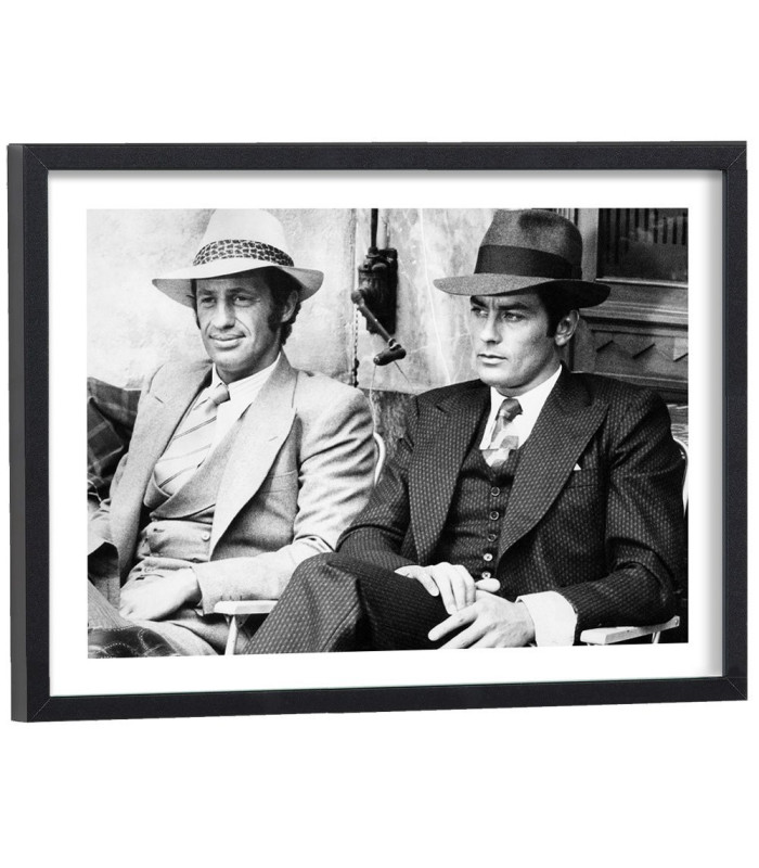 Affiche Borsalino, Jean Paul Belmondo & Alain Delon