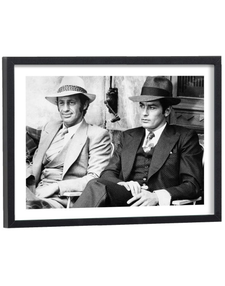 Affiche Borsalino, Jean Paul Belmondo & Alain Delon