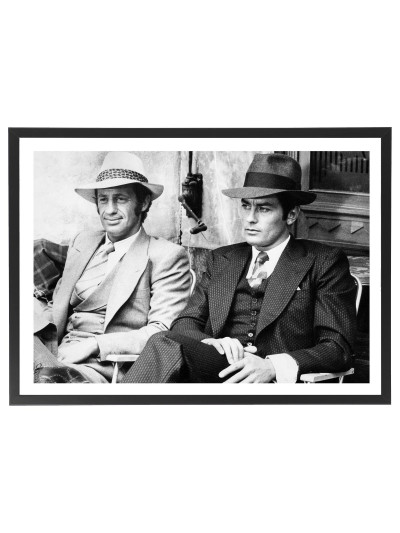 Affiche Borsalino, Jean Paul Belmondo & Alain Delon 2