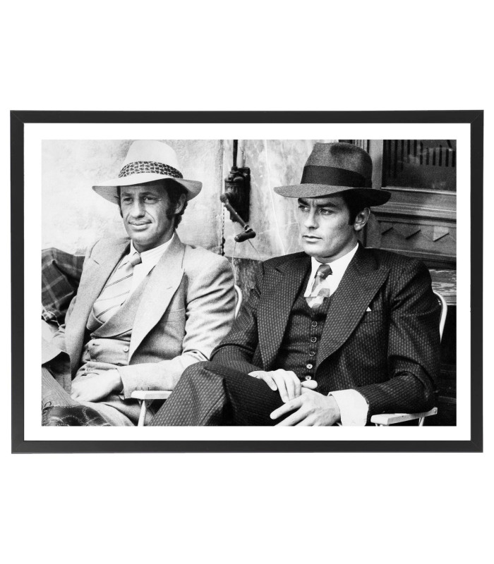 Affiche Alain Delon Belmondo
