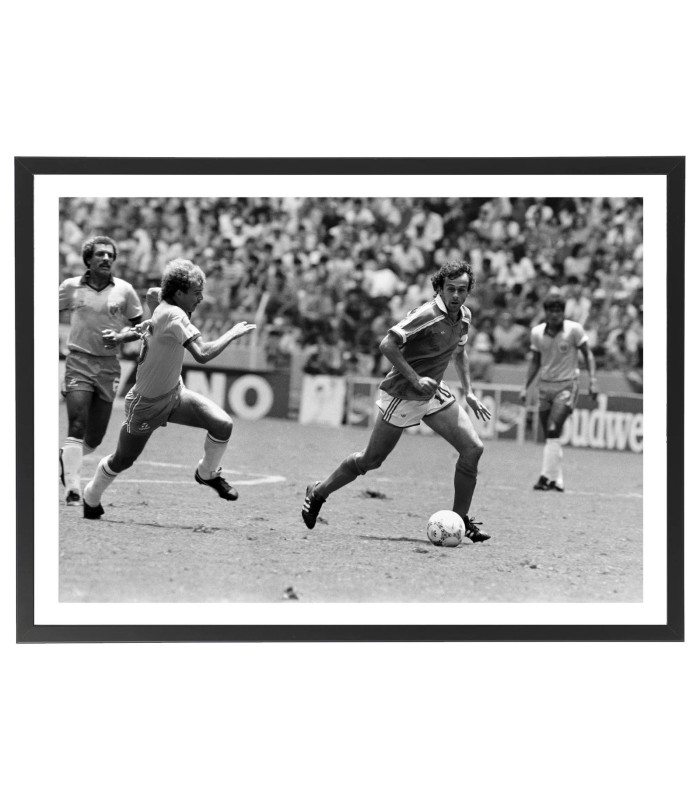 Tableau Michel Platini football