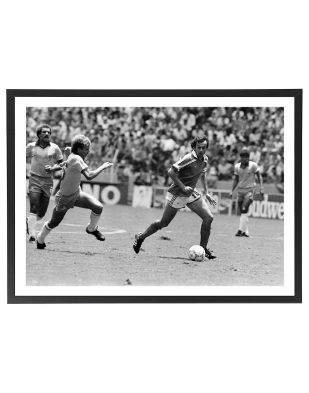 Tableau Michel Platini football