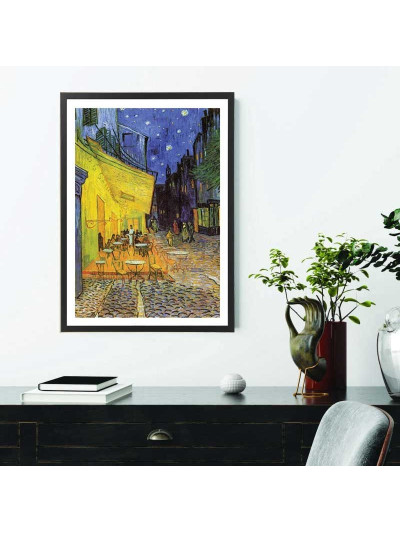  Affiche Terrasse du café Van Gogh