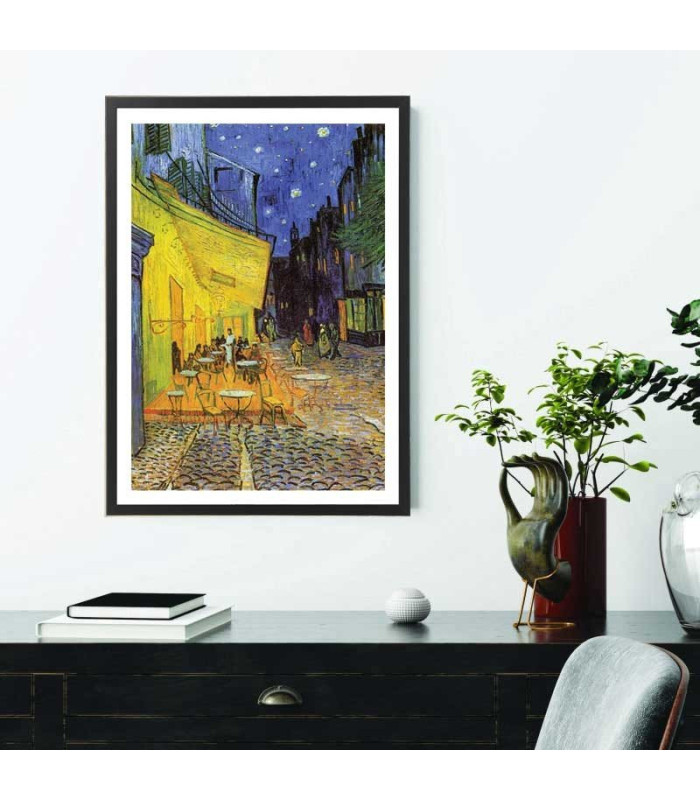  Affiche Terrasse du café Van Gogh