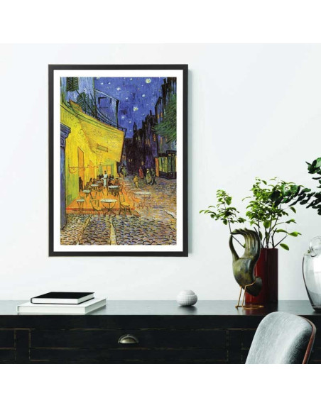 Affiche Terrasse du café Van Gogh