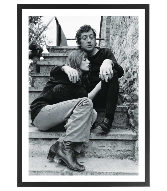 Tableau Serge Gainsbourg Jane Birkin
